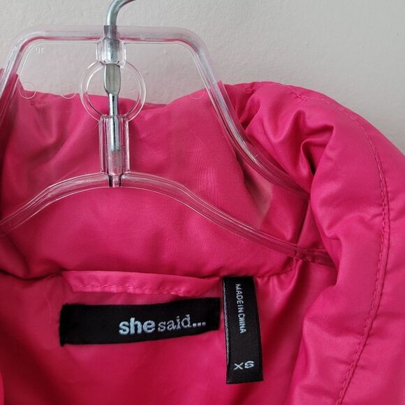 SHE SAID Barbie core puffer coat - Picture 3 of 8